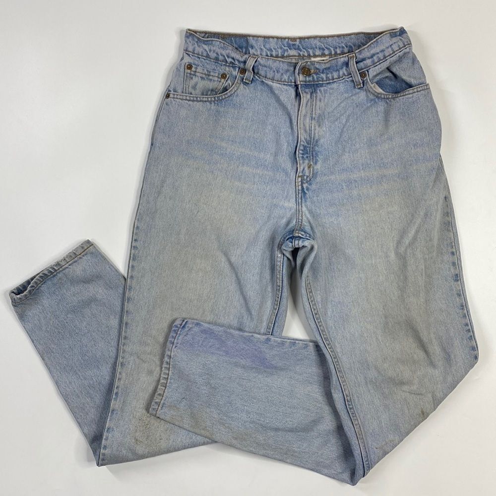 Vintage Levi's 550 Relaxed Fit Tapered Leg 14 Regular L 90s 1998